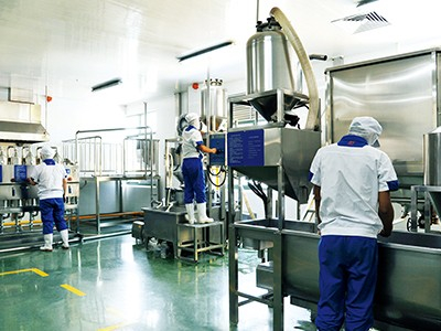 煙臺藍白食品有限公司通過山東省市場監(jiān)管局檢查并得到充分肯定